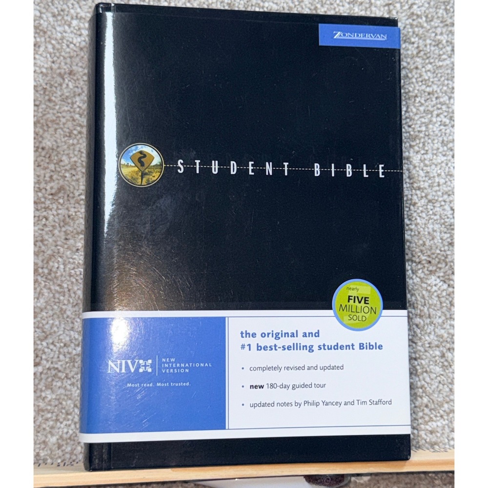 NIV Student Bible Zondervan Hardcover Philip Yancey Tim Stafford 0310927846